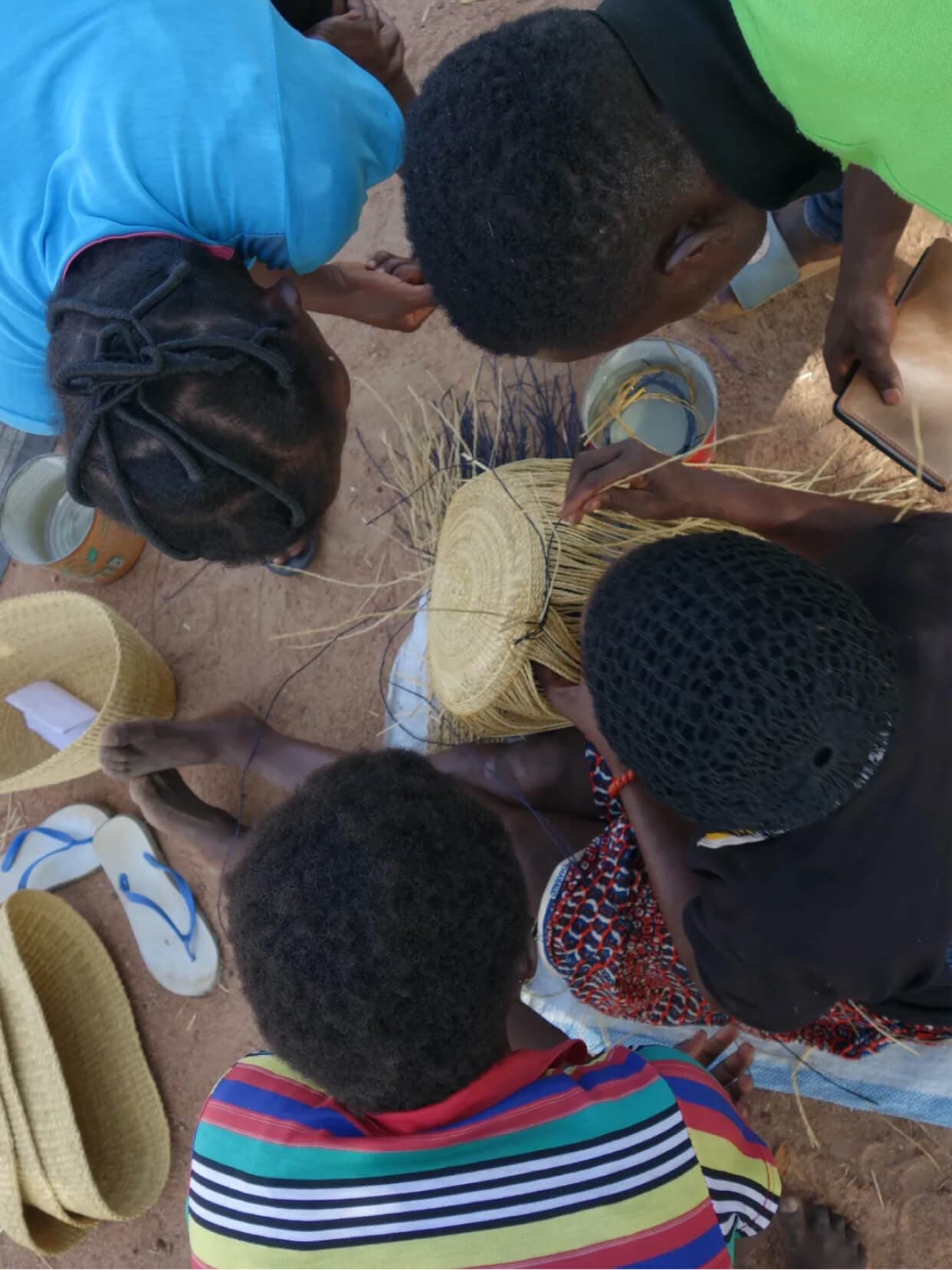 Straw Bag Creator Inès Bressand Links France and Ghana