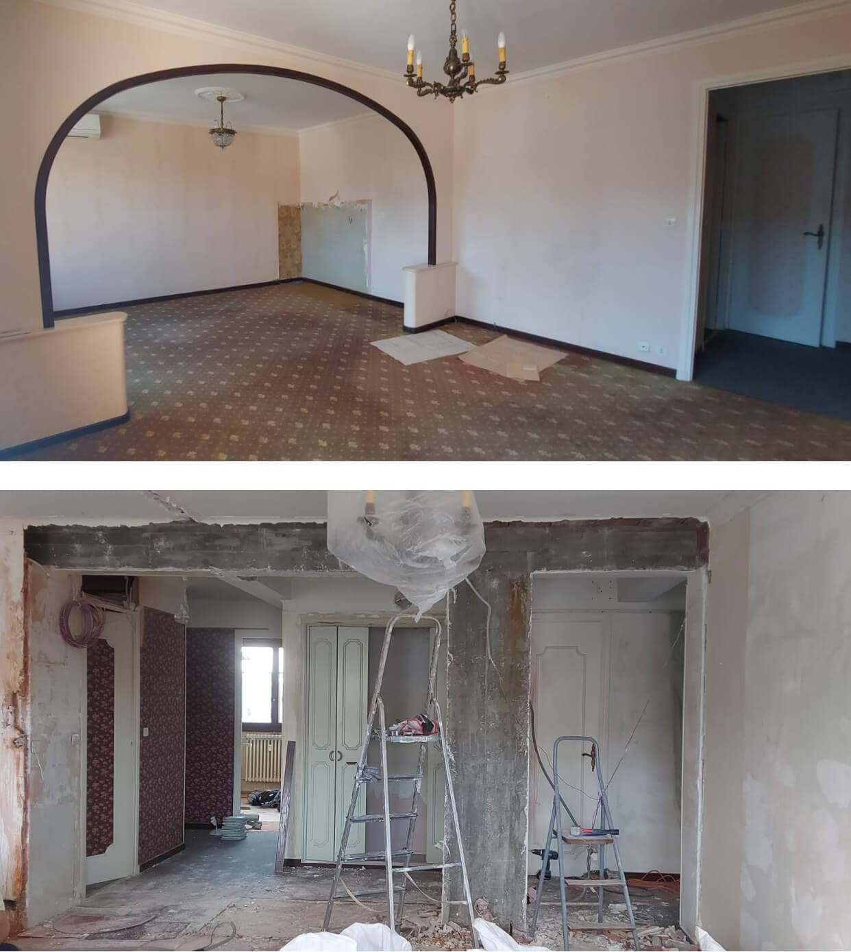 Under renovation/demolition.